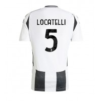 Camiseta Juventus Manuel Locatelli #5 Primera Equipación Replica 2024-25 mangas cortas